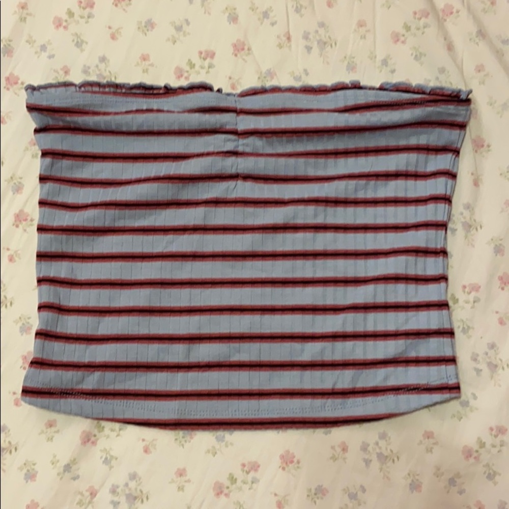 Strapless Abercrombie & Fitch Crop Top